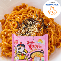 มาม่าเกาหลี คาโบนาร่า ไม่มี Topping