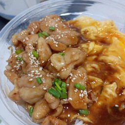 ไข่ข้นไก่เทอริยากิราดข้าว