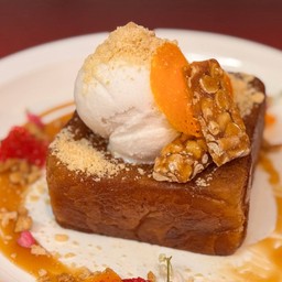 โทสต์กะทิถั่วตัด