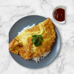 ข้าวไข่เจียวหมูสับ