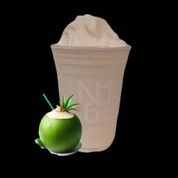 มะพร้าวน้ำหอมนมสดปั่น