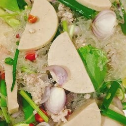 ยำวุ้นเส้น+หมูยอ
