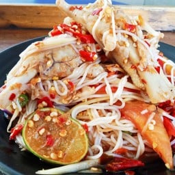 ตำซั่วตีนไก่ปลาร้า