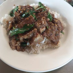 คั่วเขียวหวานเนื้อเปื่อยน่องลาย