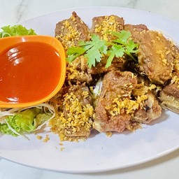 ซี่โครงหมูทอด