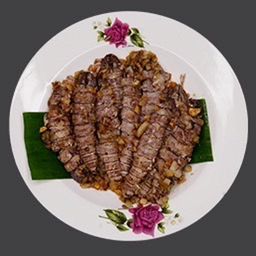 Stir-fried Mantis shrimp with garlic&pepper / กั้งทอดกระเทียม