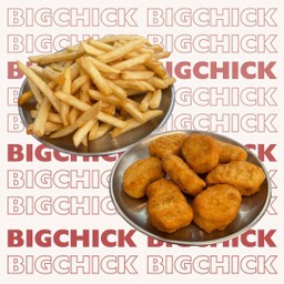 [ คู่เลิฟ ]  ไก่ทอด200กรัม,นักเก็ต8ชิ้น