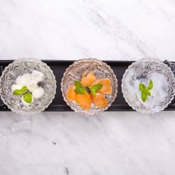 ลอยแก้ว 3 ถ้วย / Loy Kaew - Tropical Fruits in Syrup (Set of 3)