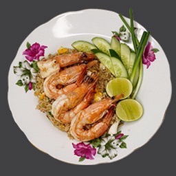 Extra Prawn fried rice  (Medium for 1-2 persons) / ข้าวผัดกุ้ง