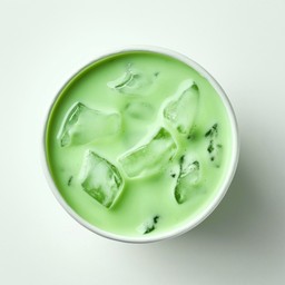 นมเขียว เย็น