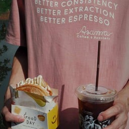 Duo Double yummy (Fat kid sandwich+Iced Americano)