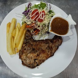 พอร์คชอร์พ พริกไทยดำ