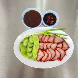 หมูแดงล้วน จานเล็ก