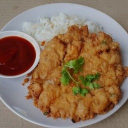 ข้าวไข่เจียวหมูสับ