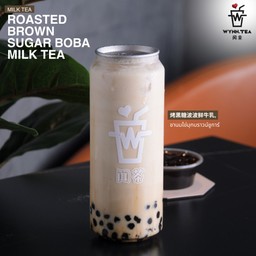 ชานมไข่มุกบราวน์ชูการ์