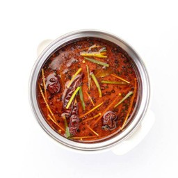 ซุปหม่าล่าเผ็ดน้อยผสมกระดูกหมู
