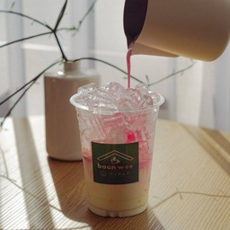 Creamy Pink Latte (นมชมพู)
