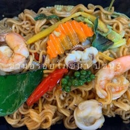 D มาม่าผัดขี้เมา ทะเล