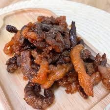 เนื้อโพนยางคำทอด