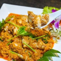 เนื้อปูผัดผงกระหรี่