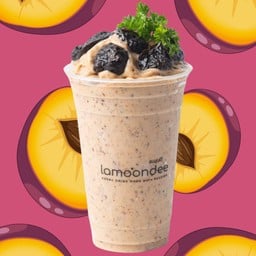 ลูกพรุนปั่นนมสด