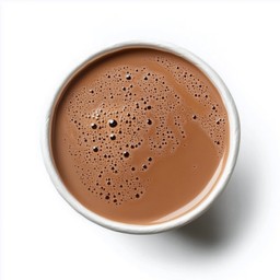 นมสดโกโก้ (ร้อน)