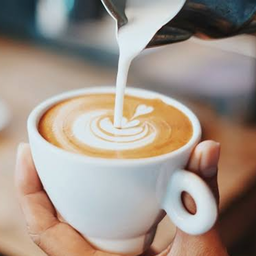 คาปูชิโนร้อน - hot cappucino