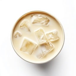 นมสดคาราเมล เย็น