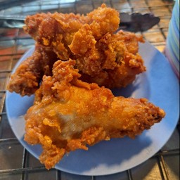 คอไก่ทอด