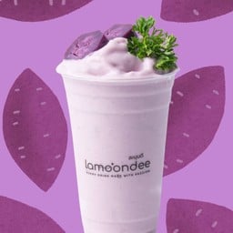 มันม่วงปั่นนมสด