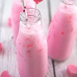 นมชมพู - Sala Syrup Milk