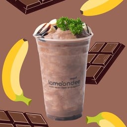 กล้วยหอมทองปั่นช็อกโกแลตนมสด