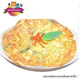 ข้าวไข่เจียว พริกแกงเขียวหวาน