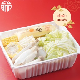 เซ็ตผัก เห็ด เต้าหู้ไข่