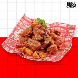 ไก่ทอดดั๊กกังจองรสลาบ