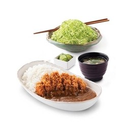 ชุดข้าวแกงกะหรี่คัทสึสันนอก