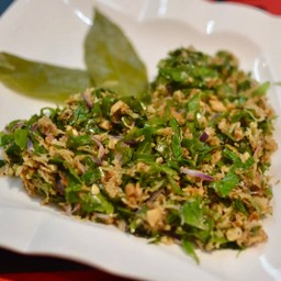 ยำผักเหลียง Spicy salad local vegetable