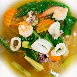 D เส้นใหญ่ราดหน้า ทะเล