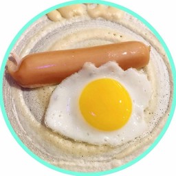 ไส้กรอก+ไข่