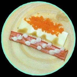 ชีส+ไข่กุ้ง+ปูอัด