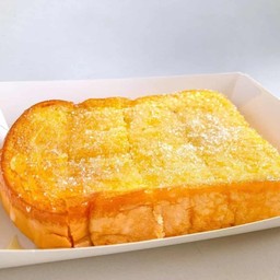 ขนมปังปิ้ง เนย + น้ำตาล