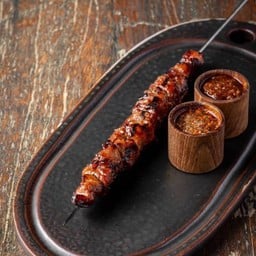 Grilled Marinated pork shoulder