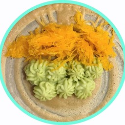 สังขยา+ฝอยทอง