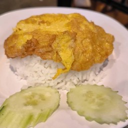 ข้าวไข่เจียวไก่สับ