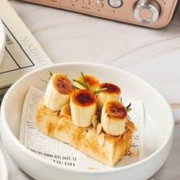 Banana Peanut Butter Toast