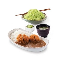 ชุดข้าวแกงกะหรี่คัทสึสันใน