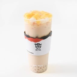 PUDDING & BUBBLE MILK TEA 布丁&爆爆珠奶茶 ชานมพุดดิ้ง & บับเบิ้ล