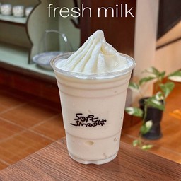 นมสดปั่น