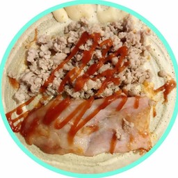 เบค่อน+หมูสับ