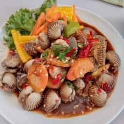 ยำหอยแครง